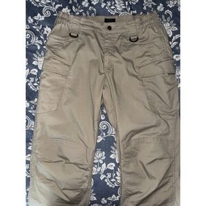 Condor Tactical Desert‎ Tan Mens Pants 34x33 Rip Stop Utility Cargo Double Knee